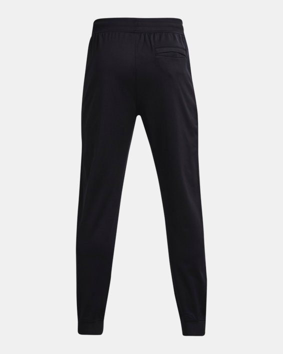 Men's UA Sportstyle Tricot Graphic Pants in Black image number 6